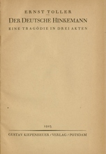 hinkemann_ernst-toller_1923.jpg Der Deutsche Hinkemann - Ernst Toller - 1923